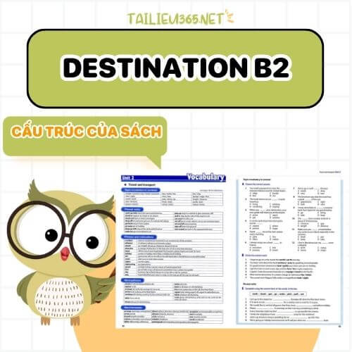Cấu trúc của sách Destination B2