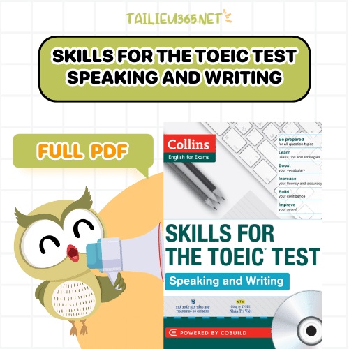 Sách Skills for the TOEIC Test Speaking and Writing