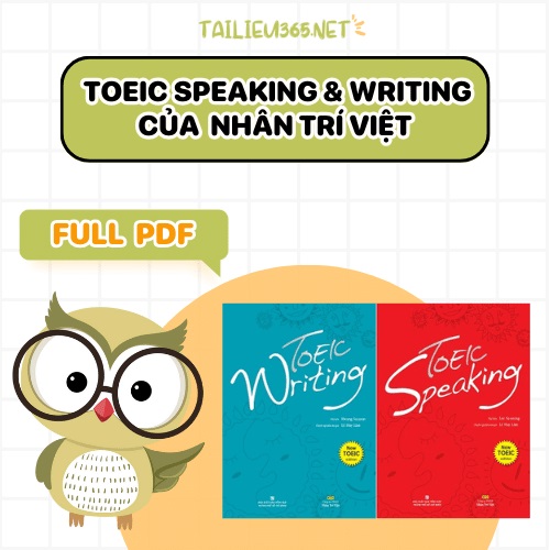 TOEIC Speaking & Writing của NXB Nhân Trí Việt