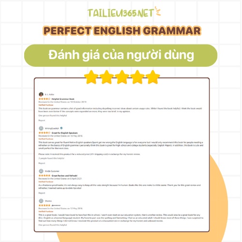 Đánh giá của người dùng về Perfect English Grammar