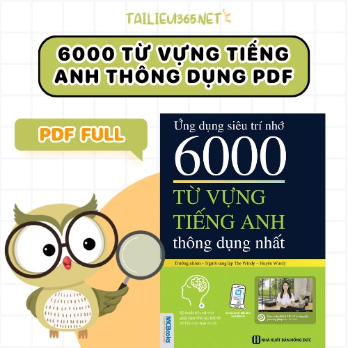 6000 từ vựng tiếng Anh thông dụng PDF
