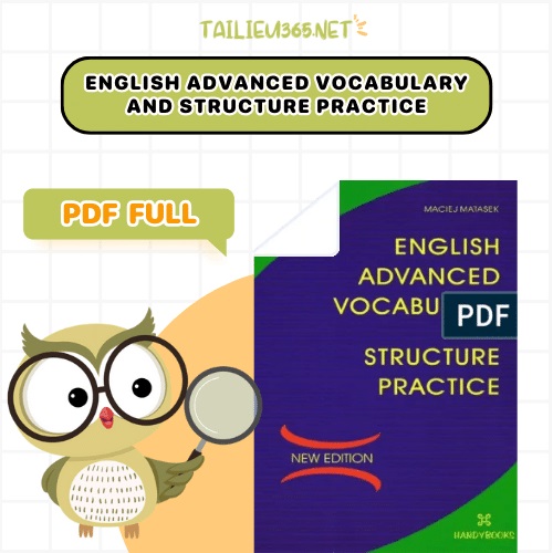 English Advanced Vocabulary And Structure Practice
